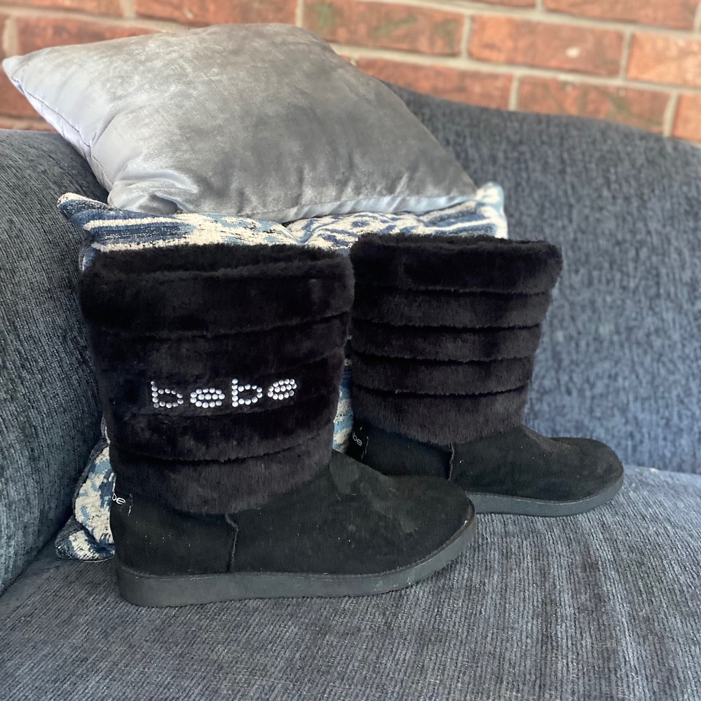 Black Bebe boots